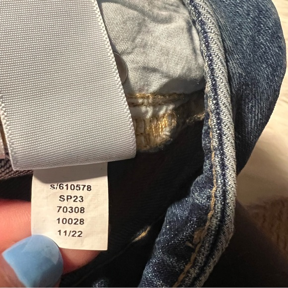 Loft Denim Mini Skirt A-Line Medium Wash 00P - Picture 10 of 10